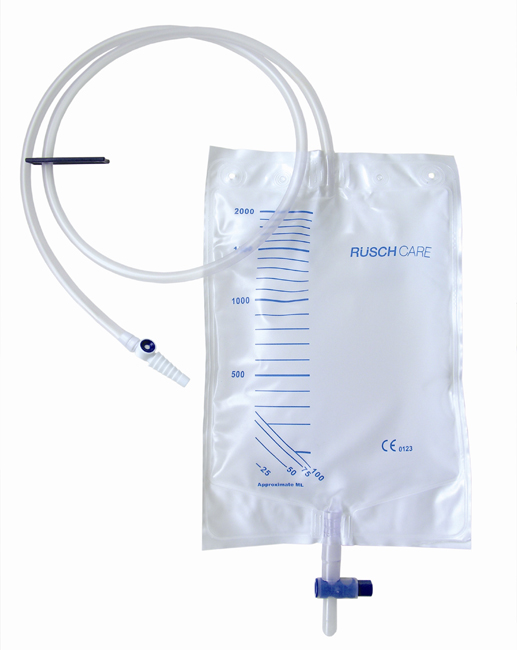 SACCA DI DRENAGGIO LETTO PER INCONTINENZA 2000ML IN PVC CON VALVOLA DI NON RITORNO E SCARICO STERILE CON TUBO DI RACCORDO 120CM 1 PEZZO RIUTILIZZABILE - latuafarmacia.org