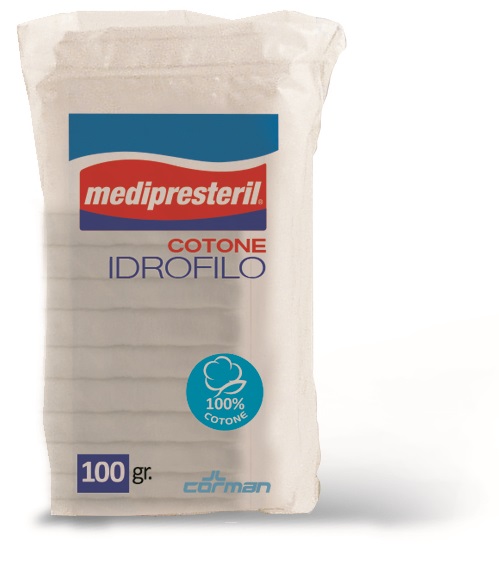 COTONE IDROFILO FU MEDIPRESTERIL CONFEZIONE DA 100GRAMMI - latuafarmacia.org