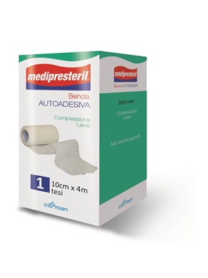 BENDA ADESIVA MEDIPRESTERIL 10X400CM - latuafarmacia.org