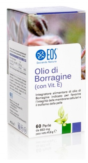 EOS OLIO BORRAGINE 60 PERLE 690MG - latuafarmacia.org