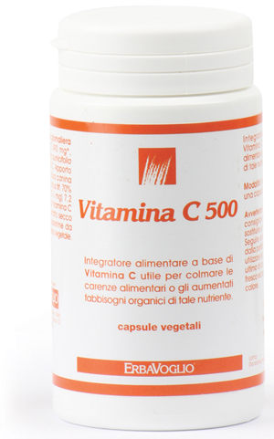 VITAMINA C500 100 CAPSULE PILLOLIERA 67 G - latuafarmacia.org
