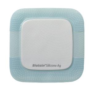 MEDICAZIONE BIATAIN IN SCHIUMA DI POLIURETANO A RILASCIO DI ARGENTO CON BORDO ADESIVO IN SILICONE 10X10 CM 5 PEZZI - latuafarmacia.org