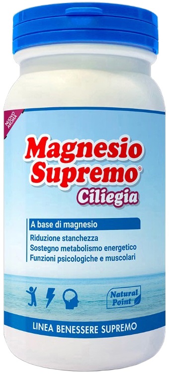 MAGNESIO SUPREMO CILIEGIA POLVERE 150 G - latuafarmacia.org