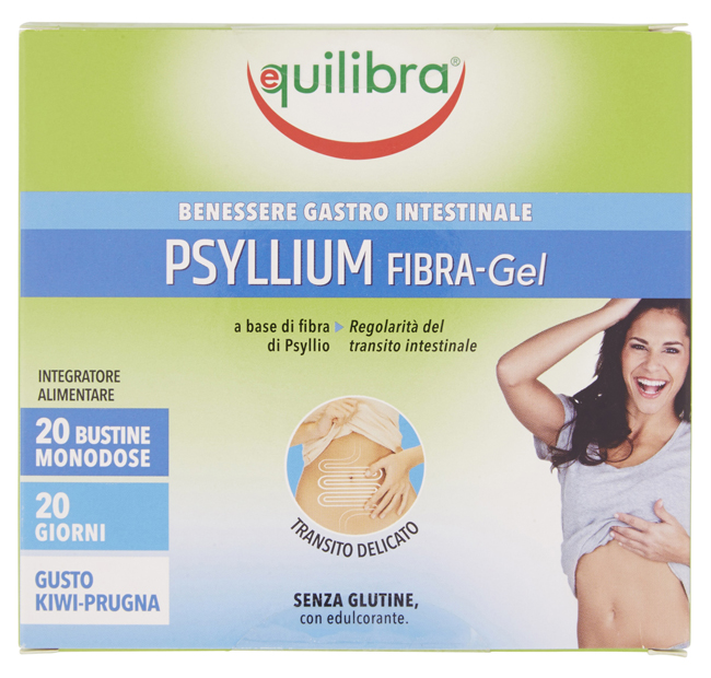 PSYLLIUM FIBRA GEL GUSTO KIWI PRUGNA 20 BUSTINE MONODOSE - latuafarmacia.org