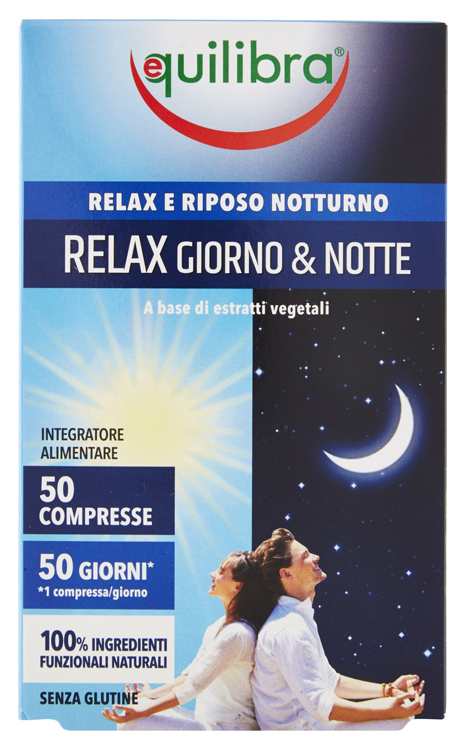 RELAX GIORNO & NOTTE 50 COMPRESSE - latuafarmacia.org