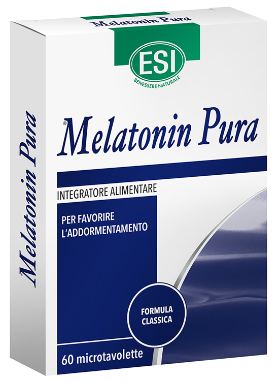 ESI MELATONIN PURA 60 MICROTAVOLETTE - latuafarmacia.org