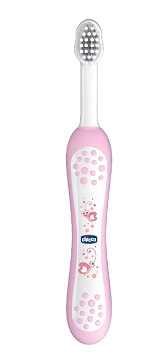 CHICCO SPAZZOLINO PRIMI DENTI DA LATTE ROSA 6-36 MESI - latuafarmacia.org