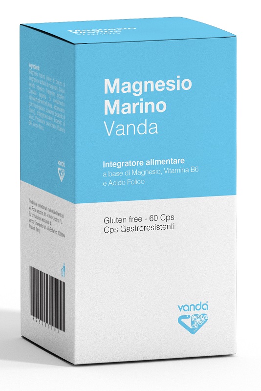 MAGNESIO MARINO VANDA 60 CAPSULE - latuafarmacia.org