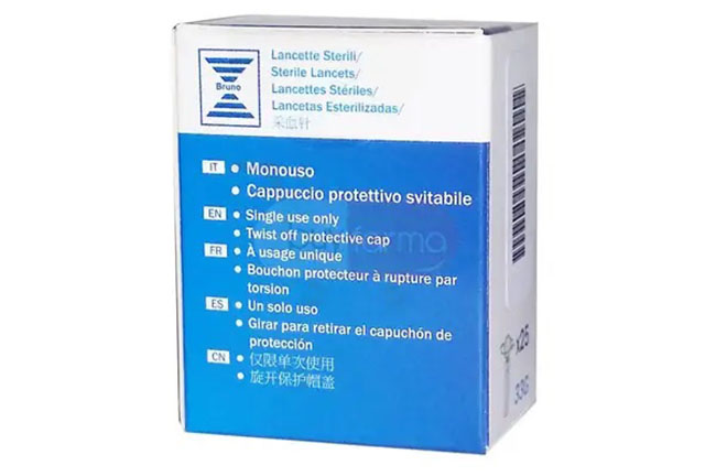 LANCETTE PUNGIDITO BRUNO 25 PEZZI - latuafarmacia.org