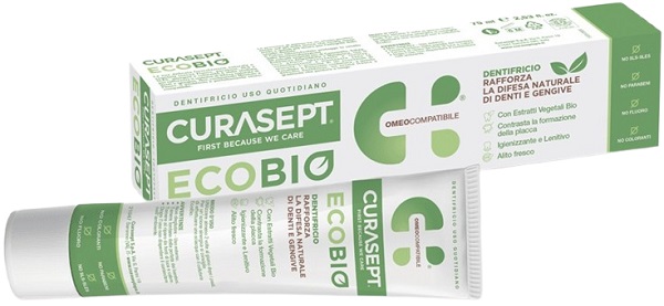 CURASEPT PHARMADENT ECOBIO DENTIFRICIO 75 ML - latuafarmacia.org