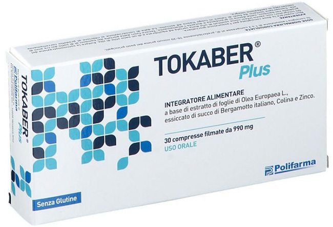 TOKABER PLUS 990MG 30 COMPRESSE - latuafarmacia.org