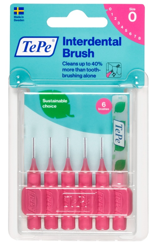 TEPE SCOVOLINO ROSA 0,4MM 6 PEZZI - latuafarmacia.org