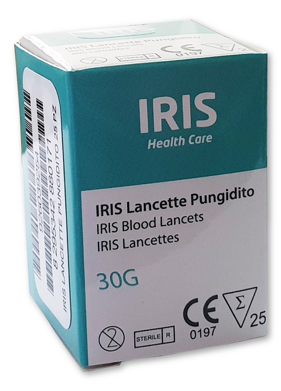 LANCETTE PUNGIDITO IRIS 25 PEZZI - latuafarmacia.org