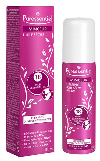 PURESSENTIEL SNELLENTE OLIO SECCO ANTICELLULITE AI 18 OLI ESSENZIALI 100 ML - latuafarmacia.org