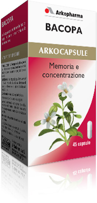 ARKO CAPSULE BACOPA 45 CAPSULE VEG - latuafarmacia.org