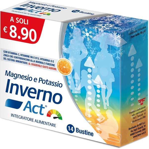 MAGNESIO E POTASSIO INVERNO ACT 14 BUSTINE - latuafarmacia.org