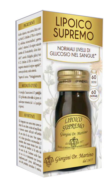 LIPOICO SUPREMO 60 PASTIGLIE - latuafarmacia.org