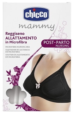 CHICCO MAMMY REGGISENO MICROFIBRA ALLATTAMENTO NERO 4C - latuafarmacia.org