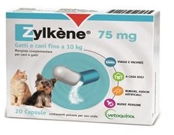 ZYLKENE CANI E GATTI FINO A 10KG 20 CAPSULE 75 MG - latuafarmacia.org