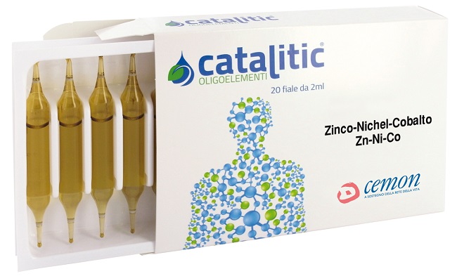CATALITIC OLIGOELEMENTI ZINCO NICHEL COBALTO ZN-NI-CO 20 AMPOLLE - latuafarmacia.org