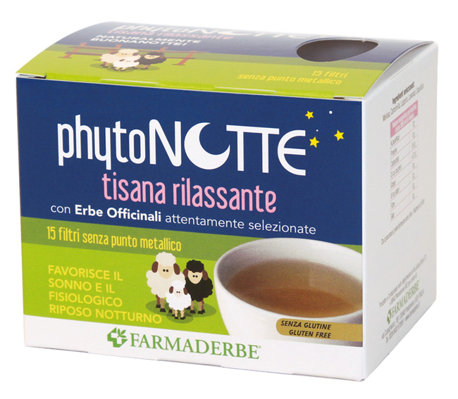 PHYTO NOTTE TISANA RILASSANTE 15 FILTRI DA 18 G - latuafarmacia.org