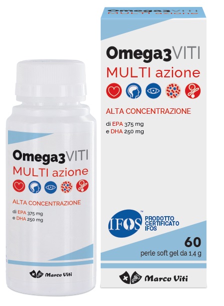 VITI OMEGA3 MULTIAZIONE 60 PERLE - latuafarmacia.org