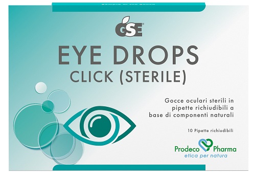 GSE EYE DROPS CLICK GOCCE OCULARI 10 PIPETTE 0,5 ML - latuafarmacia.org