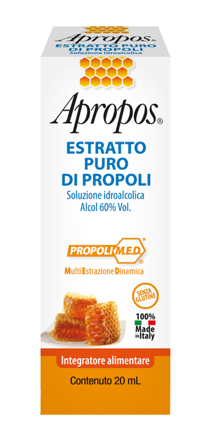 APROPOS ESTRATTO PURO PROPOLI 20 ML - latuafarmacia.org