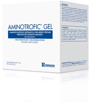 AMINOTROFIC GEL ALIMENTO DIETETICO A FINI MEDICI SPECIALI 20 BUSTINE 12 G - latuafarmacia.org