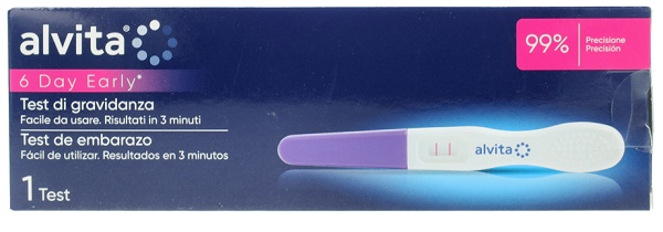 TEST DI GRAVIDANZA PRECOCE ALVITA 1 PEZZO - latuafarmacia.org