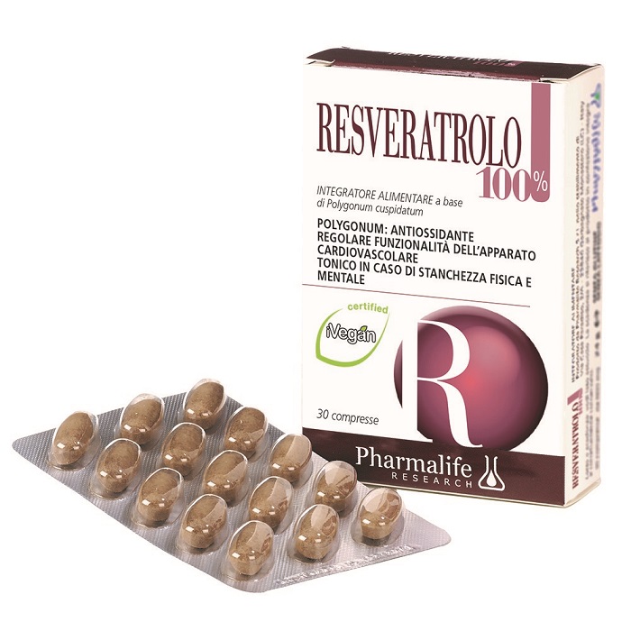 RESVERATROLO 100% 30 COMPRESSE - latuafarmacia.org