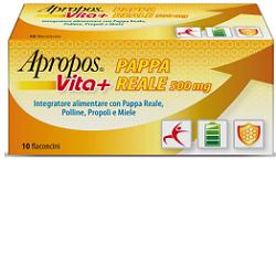 APROPOS VITA+ PAPPA REALE 500 MG 10 FLACONCINI 10 ML - latuafarmacia.org