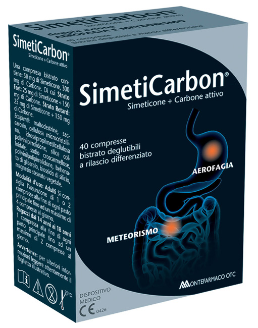 SIMETICARBON 40 COMPRESSE - latuafarmacia.org