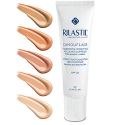 RILASTIL CAMOUFLAGE FONDOTINTA CORRETTIVO FLUIDO ELEVATA COPRENZA 30 30 ML - latuafarmacia.org