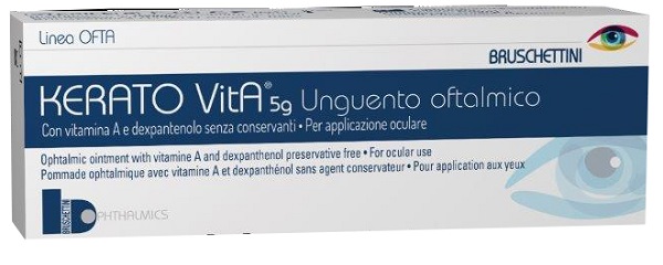 UNGUENTO OFTALMICO KERATO VITA 5 G - latuafarmacia.org