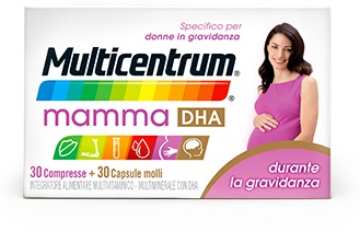 MULTICENTRUM MAMMA DHA 30 COMPRESSE + 30 CAPSULE - latuafarmacia.org