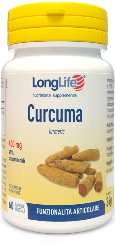 LONGLIFE CURCUMA 60 CAPSULE VEGETALI - latuafarmacia.org