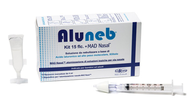 ALUNEB KIT SOLUZIONE ISOTONICA 15 FLACONCINI DA 4 ML + MAD NASAL ATOMIZZATORE - latuafarmacia.org