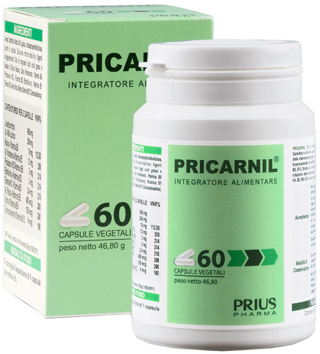 PRICARNIL 30 CAPSULE - latuafarmacia.org