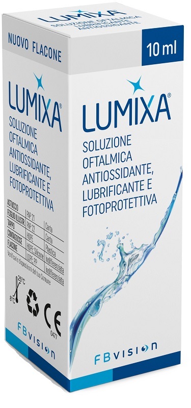 LUMIXA SOLUZIONE OFTALMICA LUBRIFICANTE ANTIOSSIDANTE 10 ML - latuafarmacia.org
