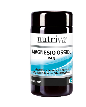 NUTRIVA MAGNESIO OSSIDO GI GROUP 50 COMPRESSE 1 G - latuafarmacia.org
