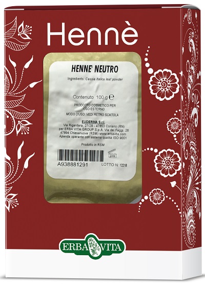 HENNE COLORANTE CAPELLI NEUTRO 100 G - latuafarmacia.org