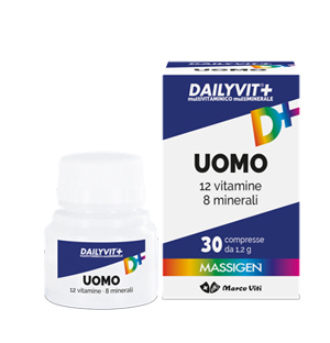 MASSIGEN UOMO MULTIVITAMINICO E MULTIMINERALE 30 COMPRESSE RIVESTITE - latuafarmacia.org
