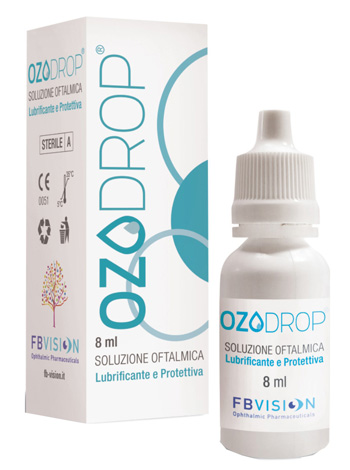 OZODROP LIPOZONEYE SOLUZIONE OFTALMICA BASE DI OLIO OZONIZZATO IN FOSFOLIPIDI 8 ML - latuafarmacia.org