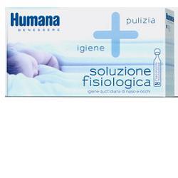 HUMANA SOLUZIONE FISIOLOGICA MONODOSE, 20 FLACONCINI DA 5ML - latuafarmacia.org