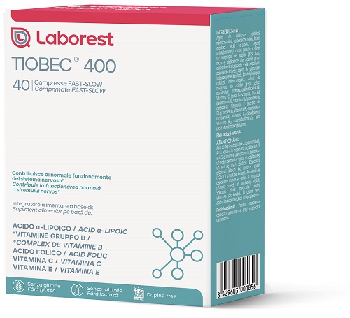 TIOBEC 400 40 COMPRESSE FAST-SLOW DA 1,28 G - latuafarmacia.org