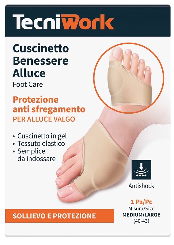 BENESSERE ALLUCE CUSCINETTO MEDIUM/LARGE 1 PEZZO - latuafarmacia.org