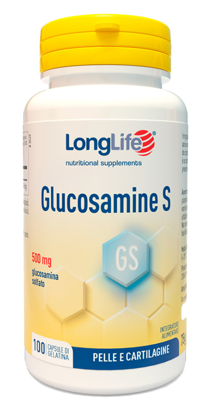 LONGLIFE GLUCOSAMINE S 100 CAPSULE DI GELATINA - latuafarmacia.org