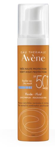 AVENE SOLARE FLUIDO 50+ SENZA PROFUMO 50 ML - latuafarmacia.org