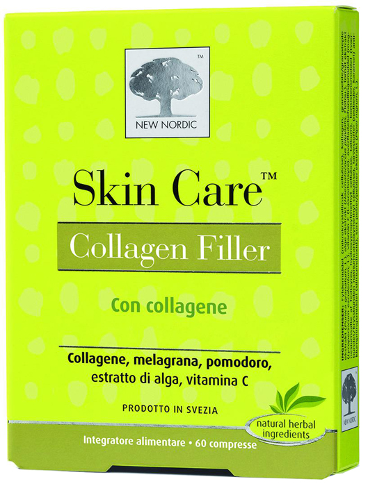 SKIN CARE COLLAGEN FILLER 60 COMPRESSE - latuafarmacia.org